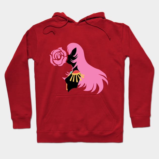 Utena Rose Cameo Hoodie by Spring Heart